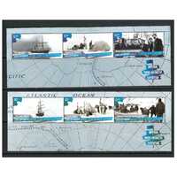 Ross Dependency 2015 (SG158/59 MS) Imperial Trans-Antarctic Expedition Centenary 2 Mini Sheets MUH