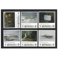 Ross Dependency 2017 (SG166/71) Historic Huts Set of 6 Stamps MUH