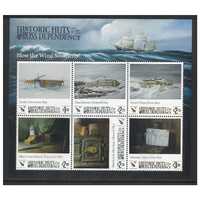 Ross Dependency 2017 (SG172 MS) Historic Huts Mini Sheet of 6 Stamps MUH