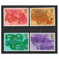 Great Britain 1975 Christmas/Angels Set of 4 Stamps SG993/96 MUH