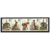 Great Britain 1977 British Wildlife Set of 5 Stamps SG1039/43 MUH