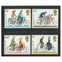 Great Britain 1978 Centenaries of Cyclists' Touring Club & British Cycling Federation Set of 4 Stamps SG1067/70 MUH