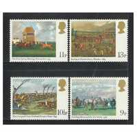 Great Britain 1979 Horseracing Paintings Set of 4 Stamps SG1087/90 MUH
