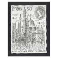 Great Britain 1980 London International Stamp Expo 50p Stamp SG1118 MUH