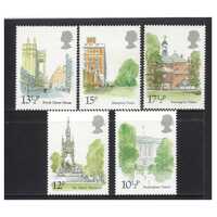 Great Britain 1980 London Landmarks Set of 5 Stamps SG1120/24 MUH