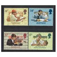 Great Britain 1984 British Council 50th Anniversary Set of 4 Stamps SG1263/66 MUH