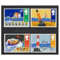 Great Britain 1985 Safety at Sea Set of 4 Stamps SG1286/89 MUH