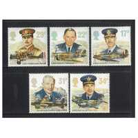 Great Britain 1986 History of the Royal Air Force Set of 5 Stamps SG1336/40 MUH