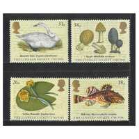 Great Britain 1988 Linnean Society Bicentenary Set of 4 Stamps SG1380/83 MUH