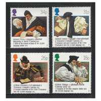Great Britain 1988 Welsh Bible 400th Anniversary Set of 4 Stamps SG1384/87 MUH