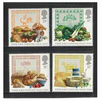 Great Britain 1989 Food and Farming Year Set of 4 Stamps SG1428/31 MUH