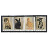 Great Britain 1990 Royal Society for Prevention of Cruelty to Animals 150th Anniv Set of 4 Stamps SG1479/82 MUH 