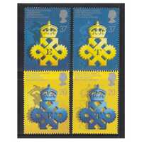 Great Britain 1990 Queen's Awards for Export & Technology 25th Anniv Set of 4 Stamps SG1497/500 MUH