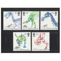 Great Britain 1991 Dinosaurs' Identification by Owen 150th Anniv Set of 5 Stamps SG1573/77 MUH