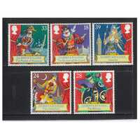 Great Britain 1992 150th Birth Anniv Sir Authur Sullivan/Operas Set of 5 Stamps SG1624/28 MUH