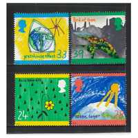Great Britain 1992 Protection of the Environment/Children's Paintings Set of 4 Stamps SG1629/32 MUH