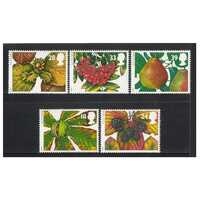 Great Britain 1993 The Four Seasons/Autumn/Fruits Set of 5 Stamps SG1779/83 MUH