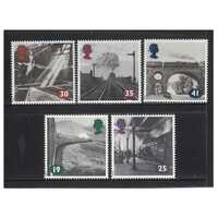 Great Britain 1994 The Age of Steam Railway Set of 5 Stamps SG1795/99 MUH