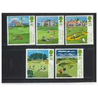 Great Britain 1994 Scottish Golf Courses Set of 5 Stamps SG1829/33 MUH