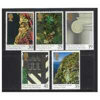 Great Britain 1995 Centenary of The National Trust Set of 5 Stamps SG1868/72 MUH