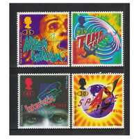 Great Britain 1995 Science Fiction/Novels Set of 4 Stamps SG1878/81 MUH
