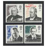 Great Britain 1995 Pioneers of Communications Set of 4 Stamps SG1887/90 MUH