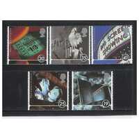 Great Britain 1996 Centenary of Cinema Set of 5 Stamps SG1920/24 MUH