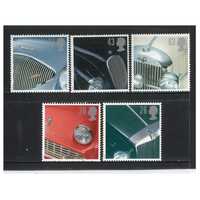 Great Britain 1996 Classic Sports Cars Set of 5 Stamps SG1945/49 MUH