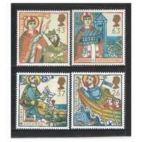 Great Britain 1997 Religious Anniversaries Set of 4 Stamps SG1972/75 MUH
