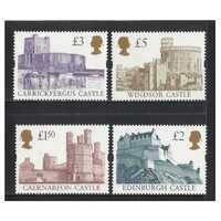 Great Britain 1997 Castles Set of 4 Engraved Stamps SG1993/96 MUH