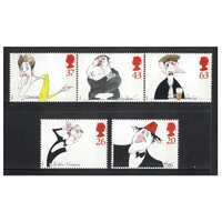 Great Britain 1998 Comedians Set of 5 Stamps SG2041/45 MUH