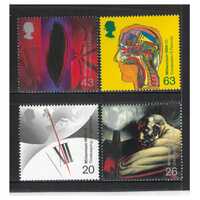 Great Britain 1999 Millennium Series/The Inventors' Tale Set of 4 Stamps SG2069/72 MUH