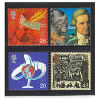 Great Britain 1999 Millennium Series/The Travellers' Tale Set of 4 Stamps SG2073/76 MUH