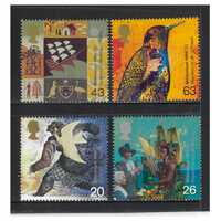 Great Britain 1999 Millennium Series/The Settlers' Tale Set of 4 Stamps SG2084/87 MUH