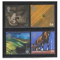 Great Britain 1999 Millennium Series/The Farmers' Tale Set of 4 Stamps SG2107/10 MUH