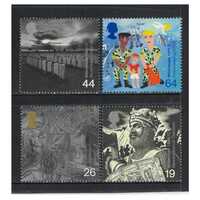 Great Britain 1999 Millennium Series/The Soldiers' Tale Set of 4 Stamps SG2111/14 MUH