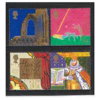 Great Britain 1999 Millennium Series/The Christians' Tale Set of 4 Stamps SG2115/18 MUH