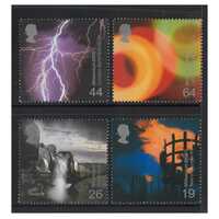 Great Britain 2000 Millennium Projects 2nd Series Fire & Light Set of 4 Stamps SG2129/32 MUH