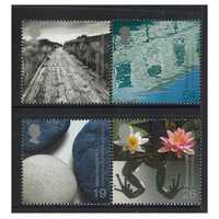 Great Britain 2000 Millennium Projects 3rd Series Water & Coast Set of 4 Stamps SG2134/37 MUH