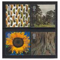 Great Britain 2000 Millennium Projects 8th Series Tree & Leaf Set of 4 Stamps SG2156/59 MUH