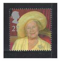 Great Britain 2000 Queen Elizabeth the Queen Mother's 100th Birthday 27p Stamp SG2160 MUH