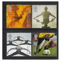 Great Britain 2000 Millennium Projects 10th Series Body & Bone Set of 4 Stamps SG2166/69 MUH