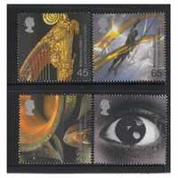 Great Britain 2000 Millennium Projects 12th Series Sound & Vision Set of 4 Stamps SG2174/77 MUH