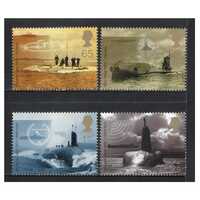 Great Britain 2001 Centenary of Royal Navy Submarine Service Set of 4 Stamps SG2202/05 MUH