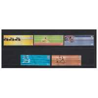 Great Britain 2002 17th Commonwealth Games Manchester Set of 5 Stamps SG2299/303 MUH