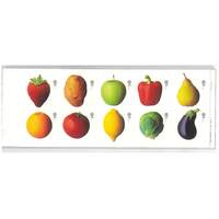 Great Britain 2003 Fruit and Vegetables Set of 10 Self-adhesive Stamps SG2348/57 MUH