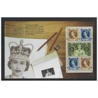 Great Britain 2003 50th Anniversary of Coronation Booklet Pane SG2378a MUH