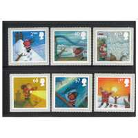 Great Britain 2004 Christmas Set of 6 Self-adhesive Stamps SG2495/500 MUH