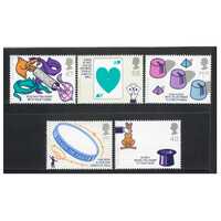 Great Britain 2005 Magic Circle Centenary Set of 5 Stamps SG2525/29 MUH 
