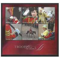 Great Britain 2005 Trooping the Colour Mini Sheet of 6 Stamps SG MS2546 MUH 